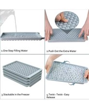 NEW 'ITWIST Mini Ice Cube Trays, 159x4 Ice Trays Small Ice Cube. Great For Bar