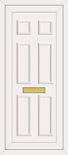 White full height upvc - upvc, door