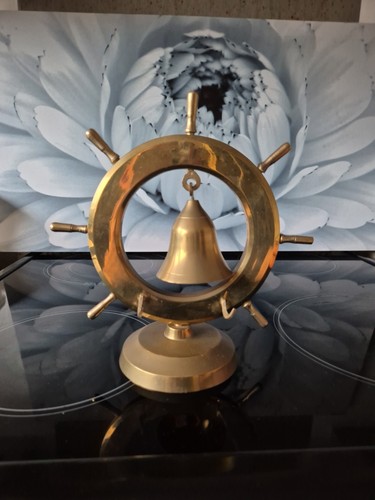 Decorative solid brass bell - solid,