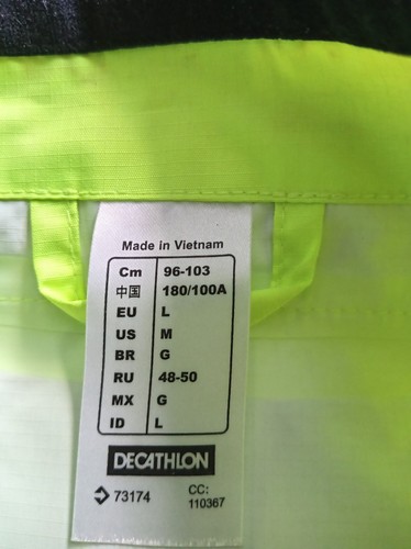 Btwin high bike jacket - high,