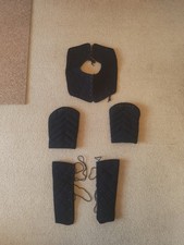 LARP Black Gambeson Shoulder