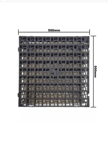Plastic gravel grass - 10, x
