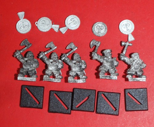 Warhammer dwarfs 5x metal - 5x,