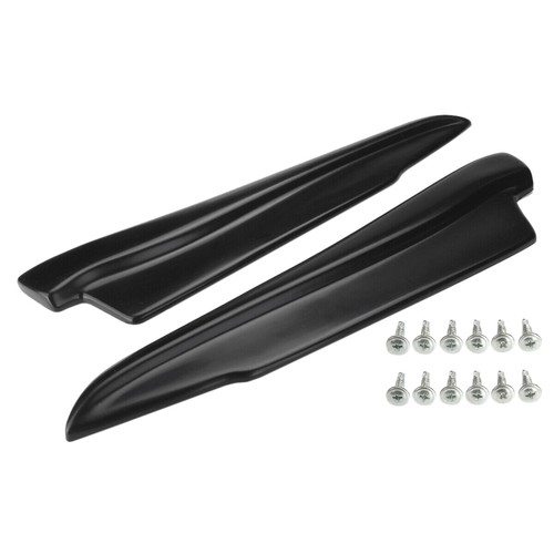 Pair matte black - black, rear