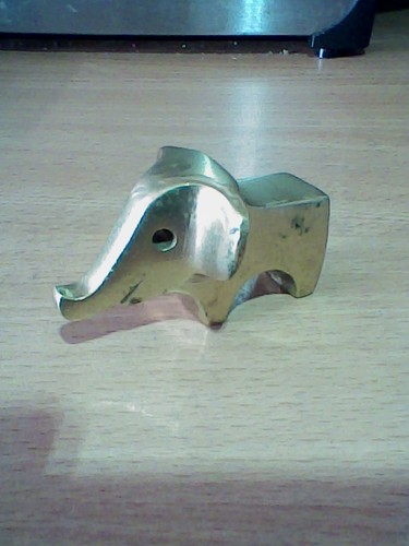 Figurine cast brass small