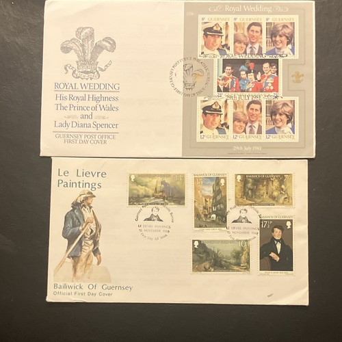 Guernsey first day cover - day,