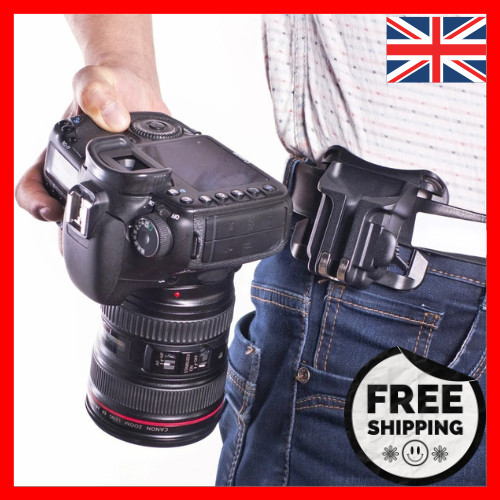 Camera holster hanger - hanger, quick