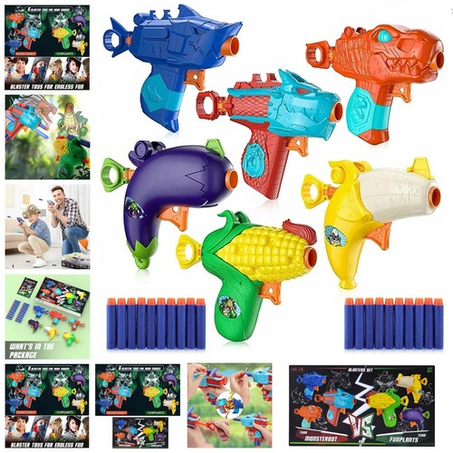 Set shooting guns toy - set, 6