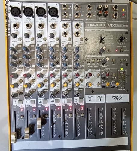 Tapco mix 220fx - tapco, 8-channel