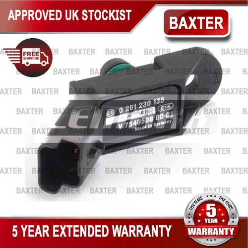 Baxter map intake - map,