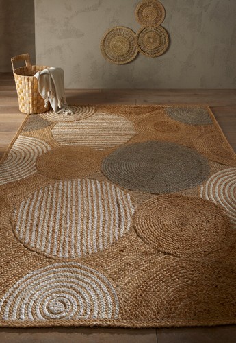 Jute rug natural - jute, flatweave