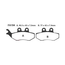 PAIR OF PADS EBC SFA SFA194