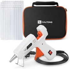 Haltons 20W Hot Glue Gun Kit with 50 Glue Sticks–Ideal for DIY, Crafts & Repairs