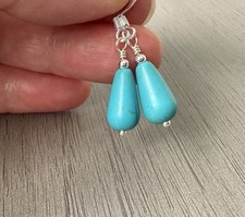 Turquoise Earrings 925