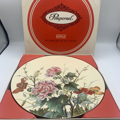 Vintage pimpernel peony floral - vintage,