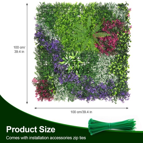 Artificial green living wall - green,