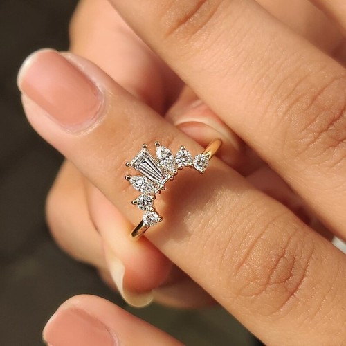 14k yellow gold lab - gold, grown
