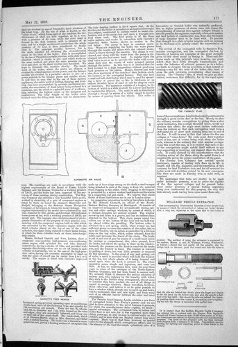 Old print 1887 automatic air - old,