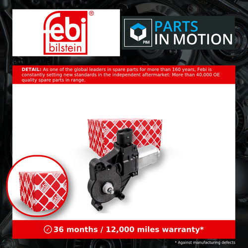 Electric window motor - electric,