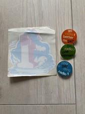 BBC Radio 1 Promo Badges x3