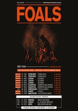 Foals UK Tour 2021 A3 A4 Print Poster Unframed