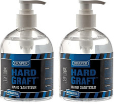 2 x Draper Antibacterial Hand