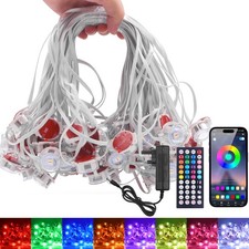 Permanent Outdoor Eaves Lights Smart RGBIC App Remote LED DIY Scene Modes lamp