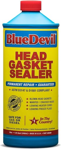 Blue devil head gasket - gasket, sealant
