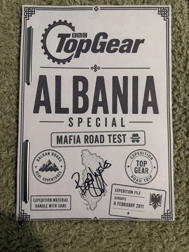 Jeremy clarkson signed top - jeremy,