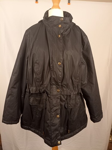 Womens black hooded - black,