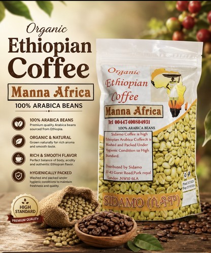 100 organic ethiopian arabic - 100%,