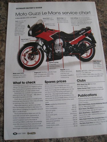 Moto guzzi mans service - guzzi,