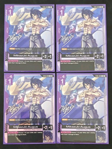Gundam card game mikazuki - gundam,