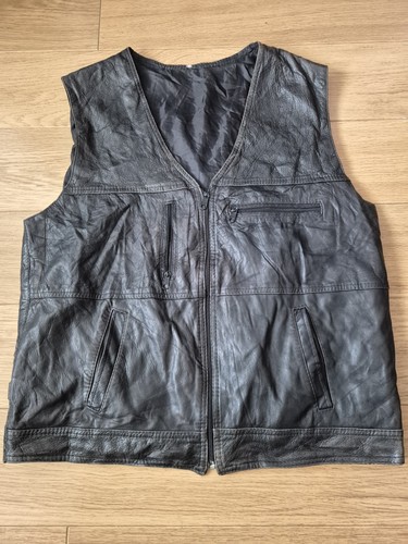 Vintage black leather - vintage,