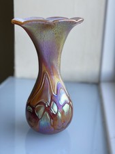 Iridescent Glass Vase - Alum
