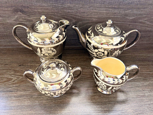 Sadler ceramic silver - sadler, lustre