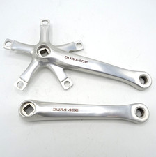 Vintage 90s Shimano Dura-Ace FC-7410 Road Bike Crankset 172.5 No Rings SH491-S10