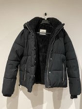 Women’s Black Faux Fur Lined