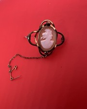 Antique victorian shell cameo - antique,