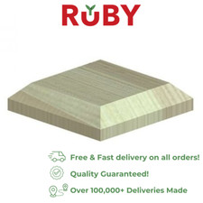 Fence Post Caps 100mm Wooden