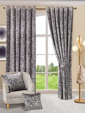 Plush Velvet Curtains Eyelet
