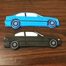 EX DISPLAY BMW M3 E36 FRIDGE / TOOL BOX MAGNETS X2