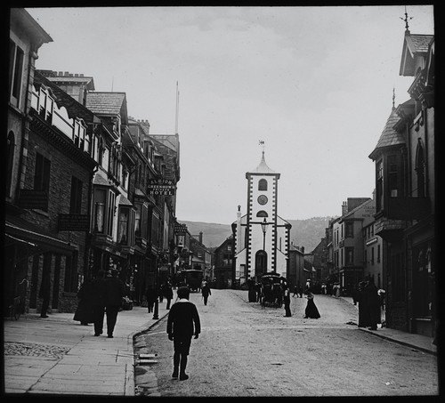 Market square keswick england - market,