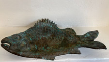 ANTIQUE CHINESE BRONZE FISH