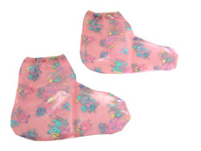 PVC U Like Adult Baby Booties Shoes Sissy Pink ABDL Roleplay Plastic Boots