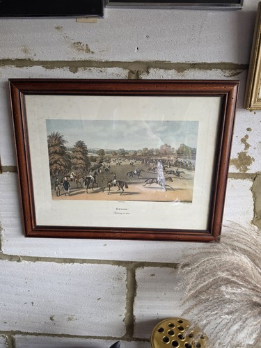 Vintage lithograph print - vintage,