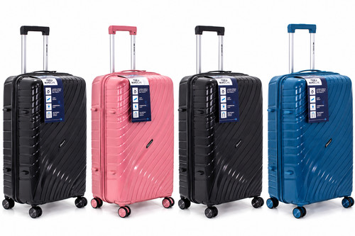 4 wheel suitcase - l,