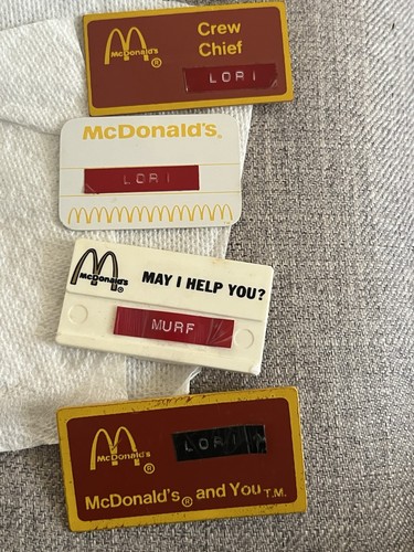Mcdonald vintage 1980s - vintage,