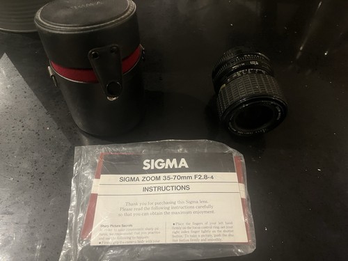 Sigma 70mm 8 4 - 35-70mm, f/2.8-4
