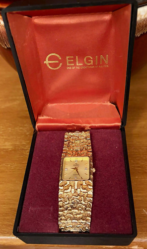 Vintage elgin quartz - vintage, watch